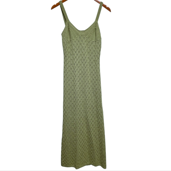 Devon Windsor Atlas Dress in Sage Size XS NWT - Picture 2 of 4